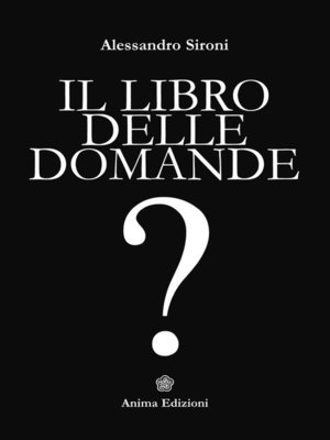 cover image of Libro delle domande